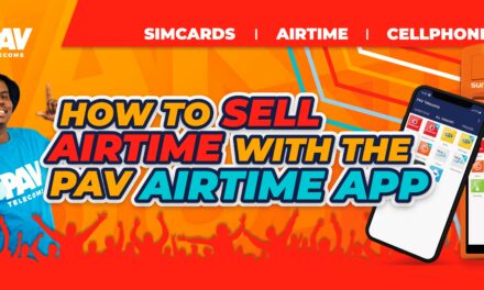 How to SELL with the PAV Airtime App
