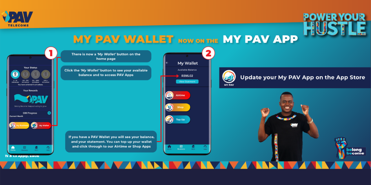 Introducing My Wallet on the My PAV App