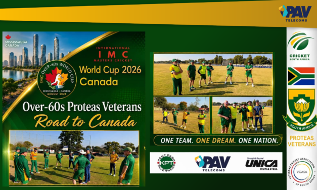 PAV Telecoms Proudly Sponsors the Proteas Veterans on Their Road to Canada